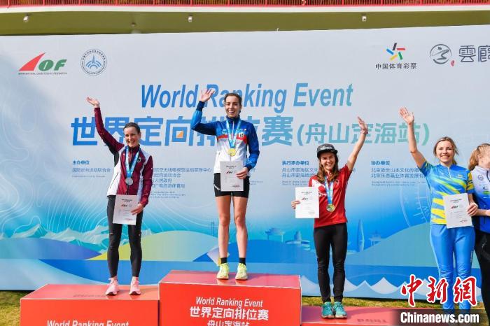 世界定向排位赛在浙江舟山定海拉开帷幕，全球