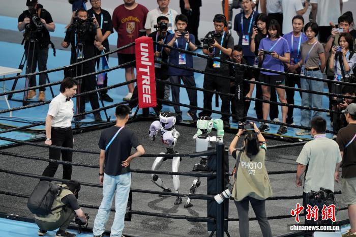 全球机器人北京盛会呈现十八般武艺：搏击、体
