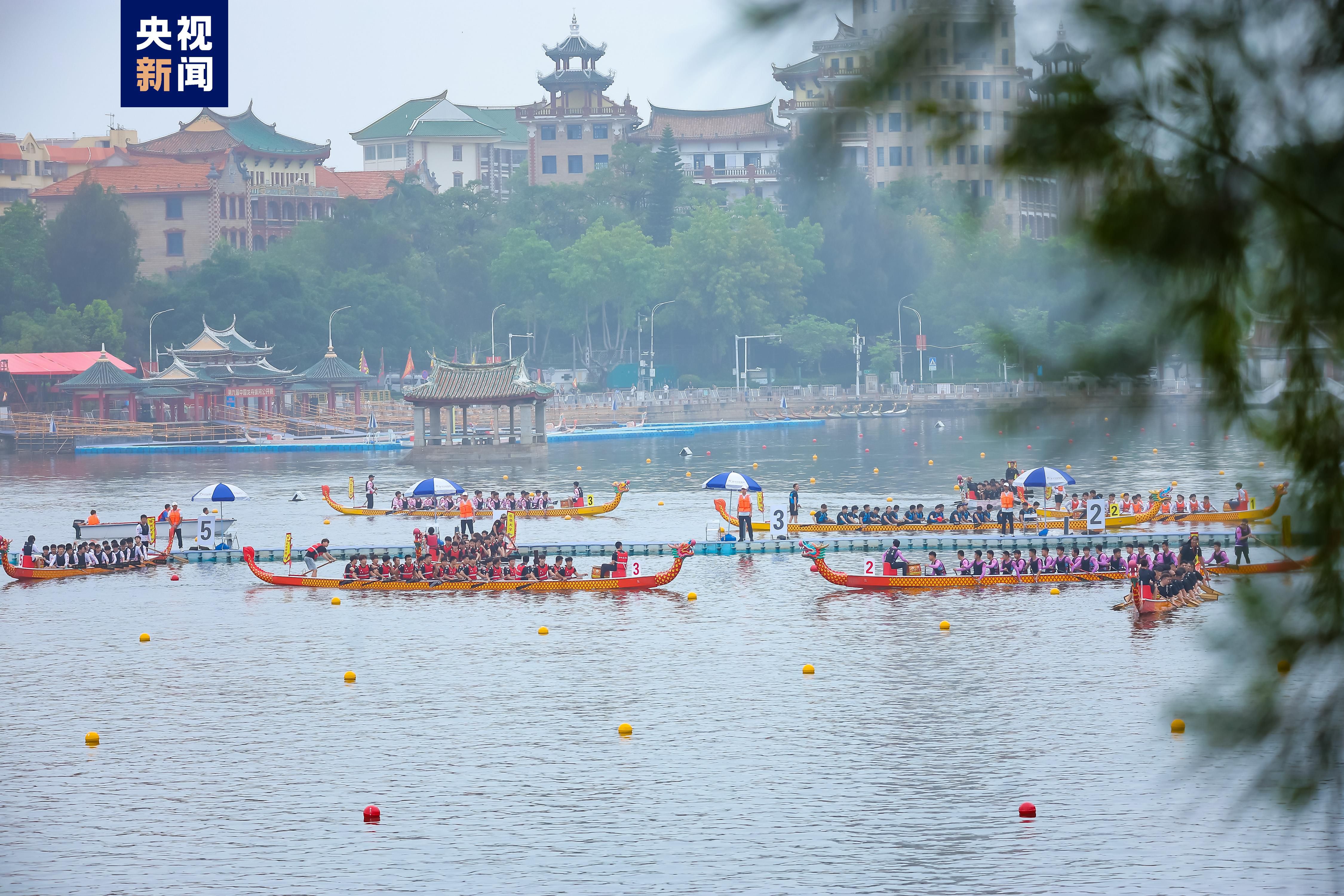 两岸龙舟赛激战集美 首次组队与重聚队伍共襄盛