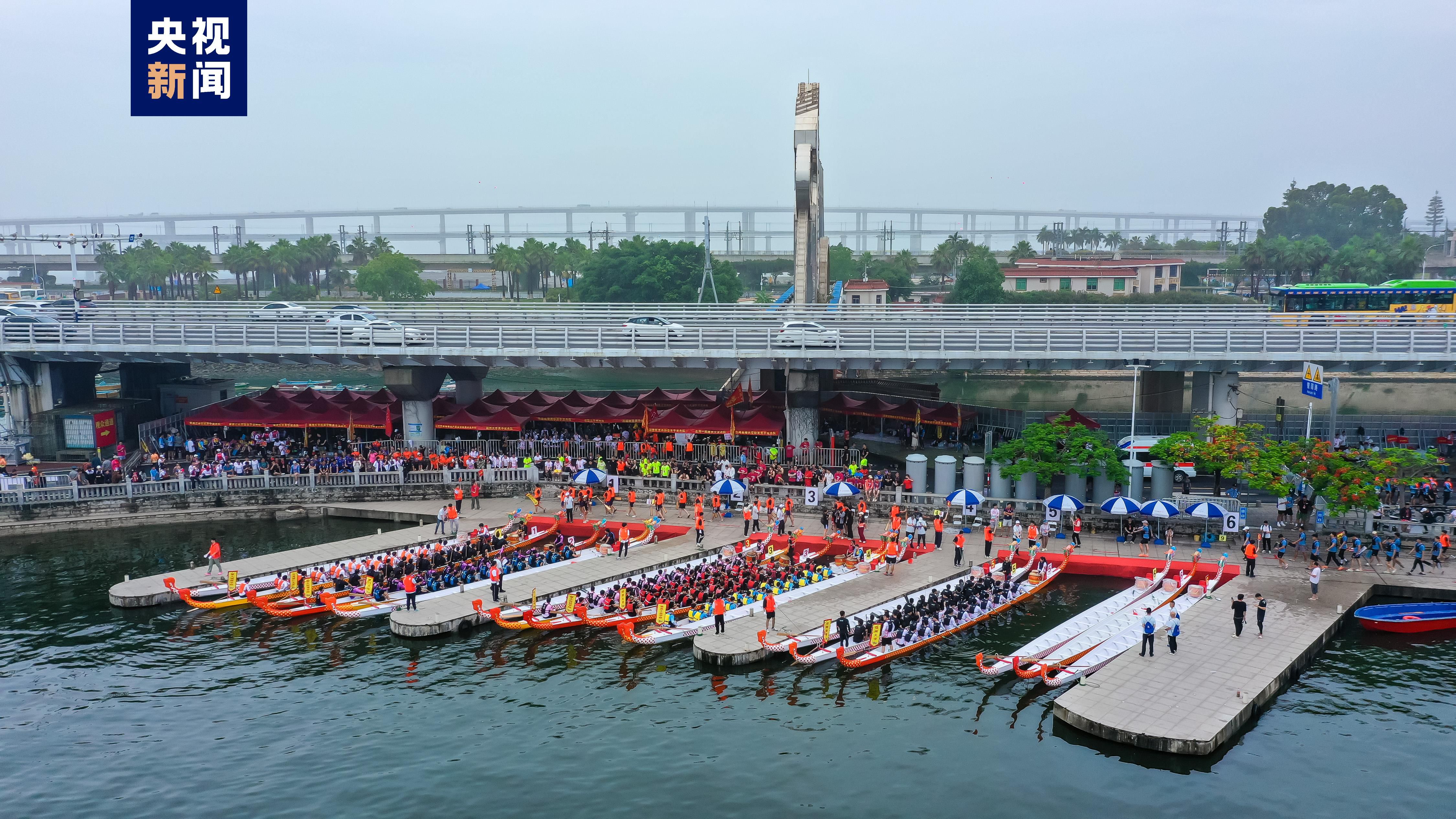 两岸龙舟赛激战集美 首次组队与重聚队伍共襄盛