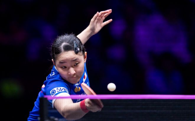 张本美和力克石洵瑶晋级四强，日乒新星展现统